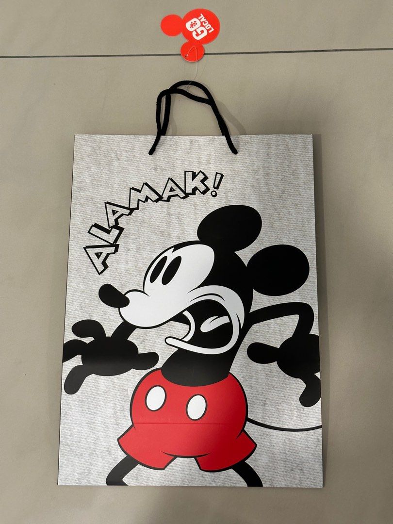 Mickey mouse paper bag outlet