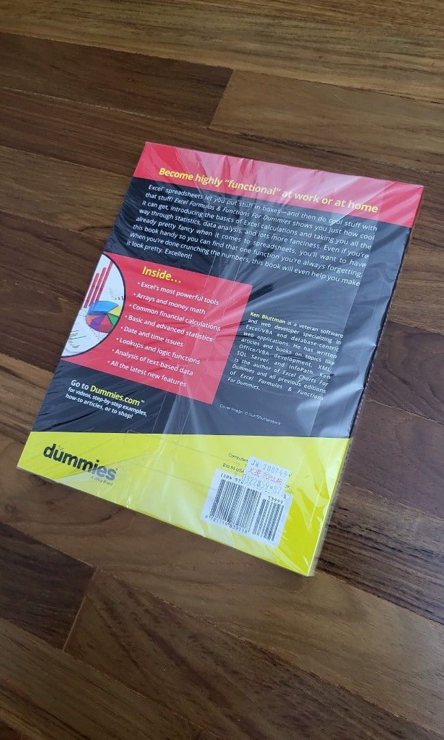 Microsoft Excel Formulas Functions For Dummies Hobbies Toys