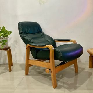 Midcentury reclining armchair
