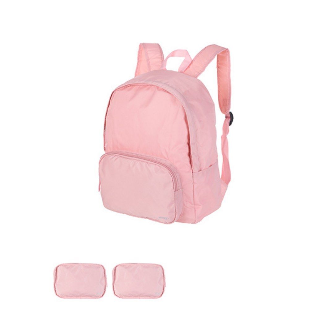 Miniso Foldable Backpack Pink http:// main image 4