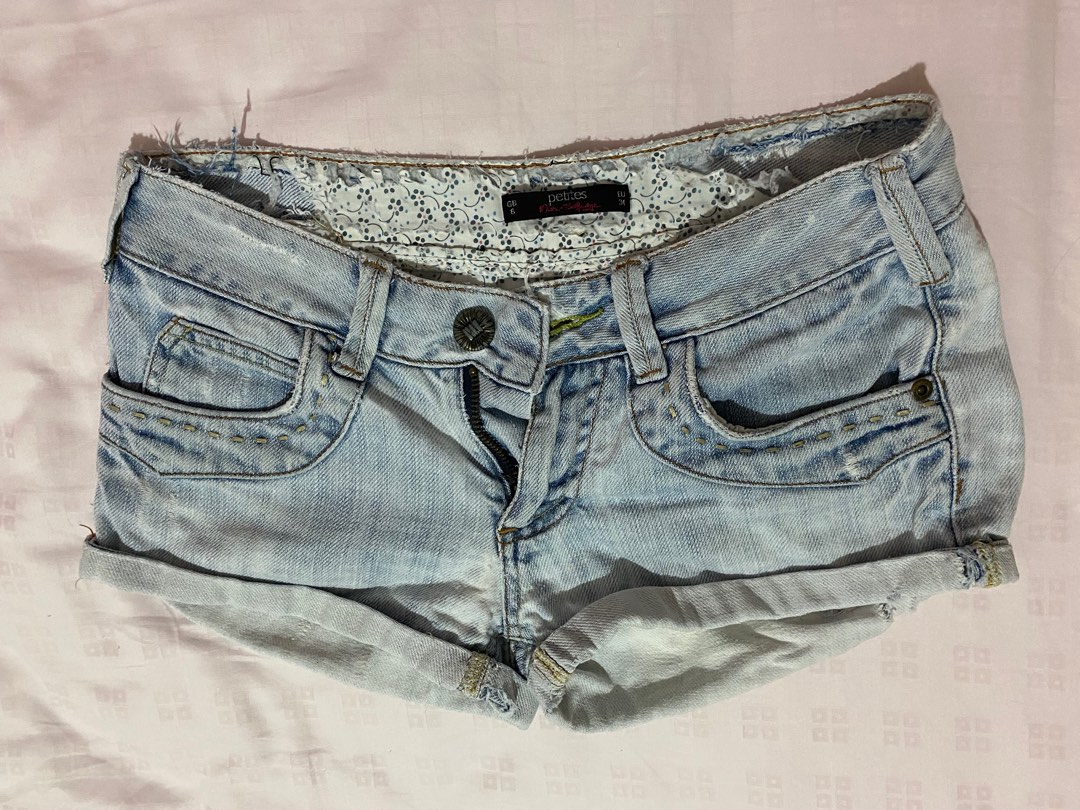 Miss selfridge denim shorts new arrivals