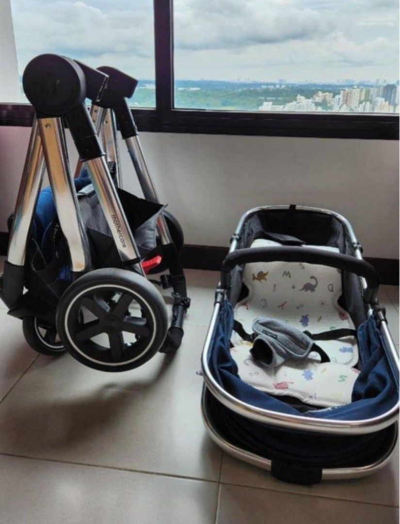 Mother care Pram with car seat and bassinet Babies Kids Going