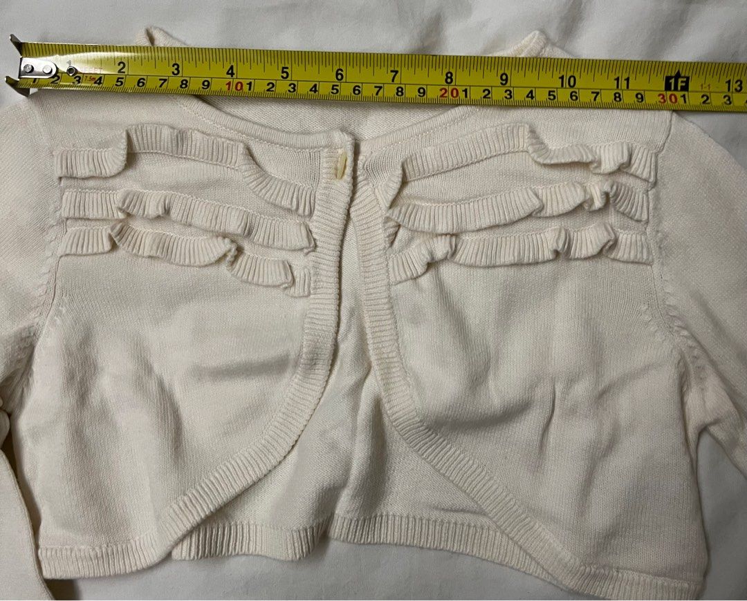 Girls outlet beige cardigan