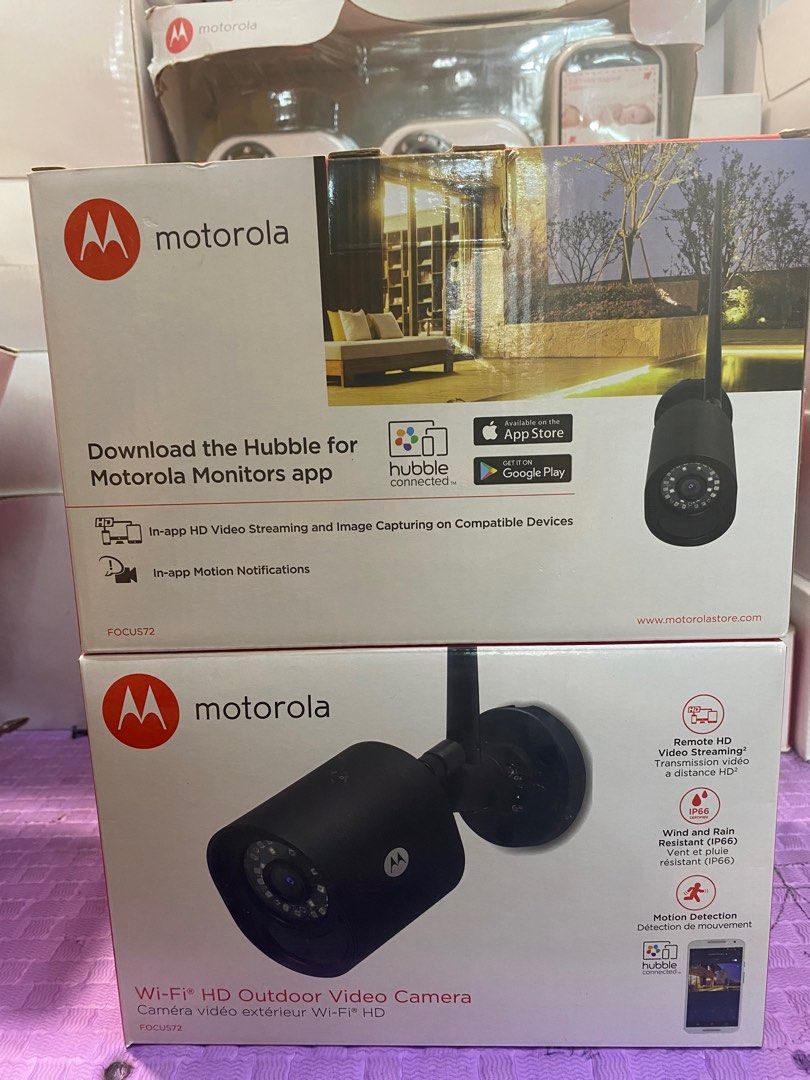 Motorola wifi hd 2025 outdoor video camera