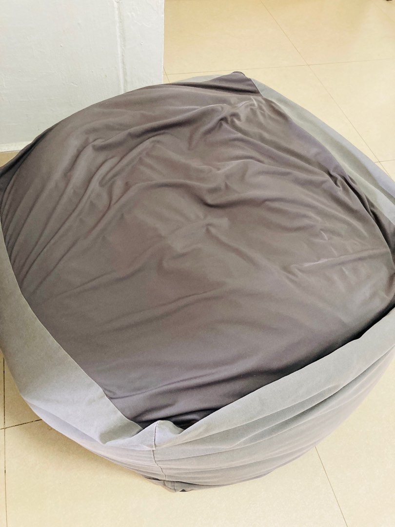 Muji bean bag sofa, Furniture & Home Living, Furniture, Sofas on Carousell