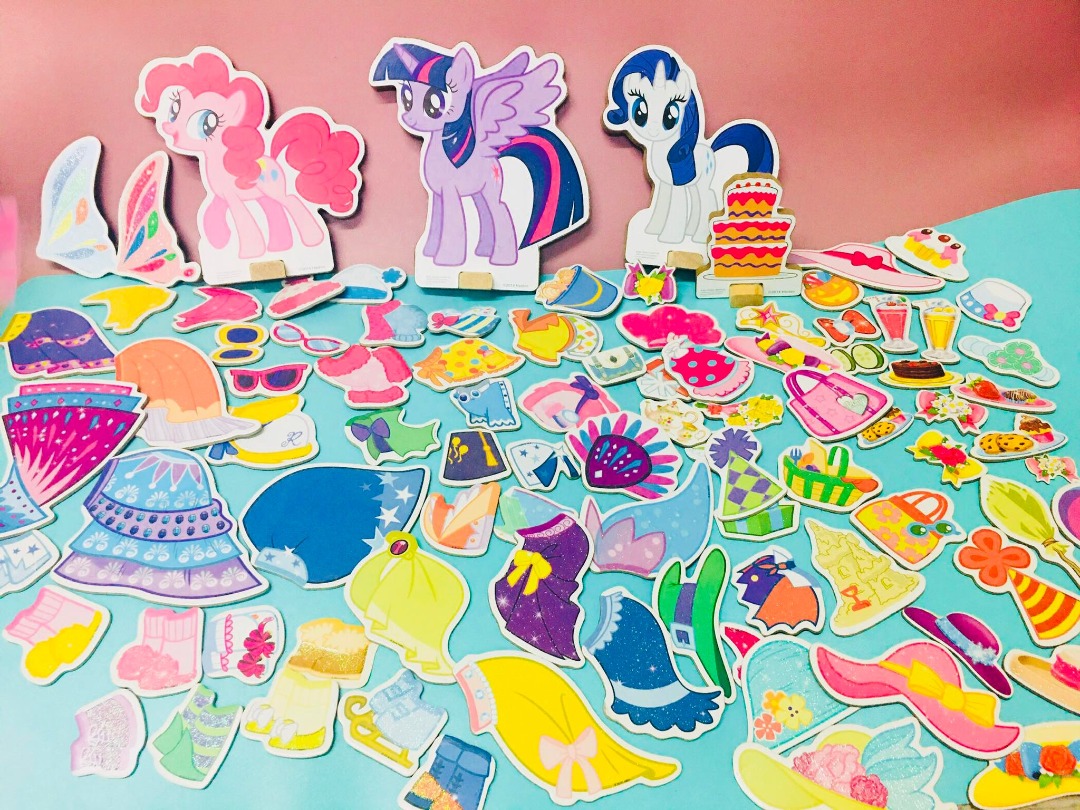 My little pony magnetic dress up outlet