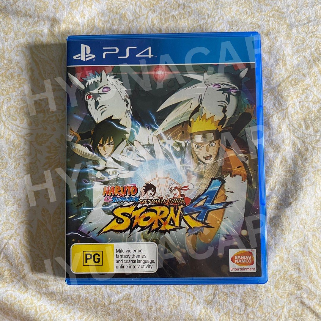 Naruto Shippuden Ultimate Ninja Storm 4 Ps4 Game Video Gaming Video