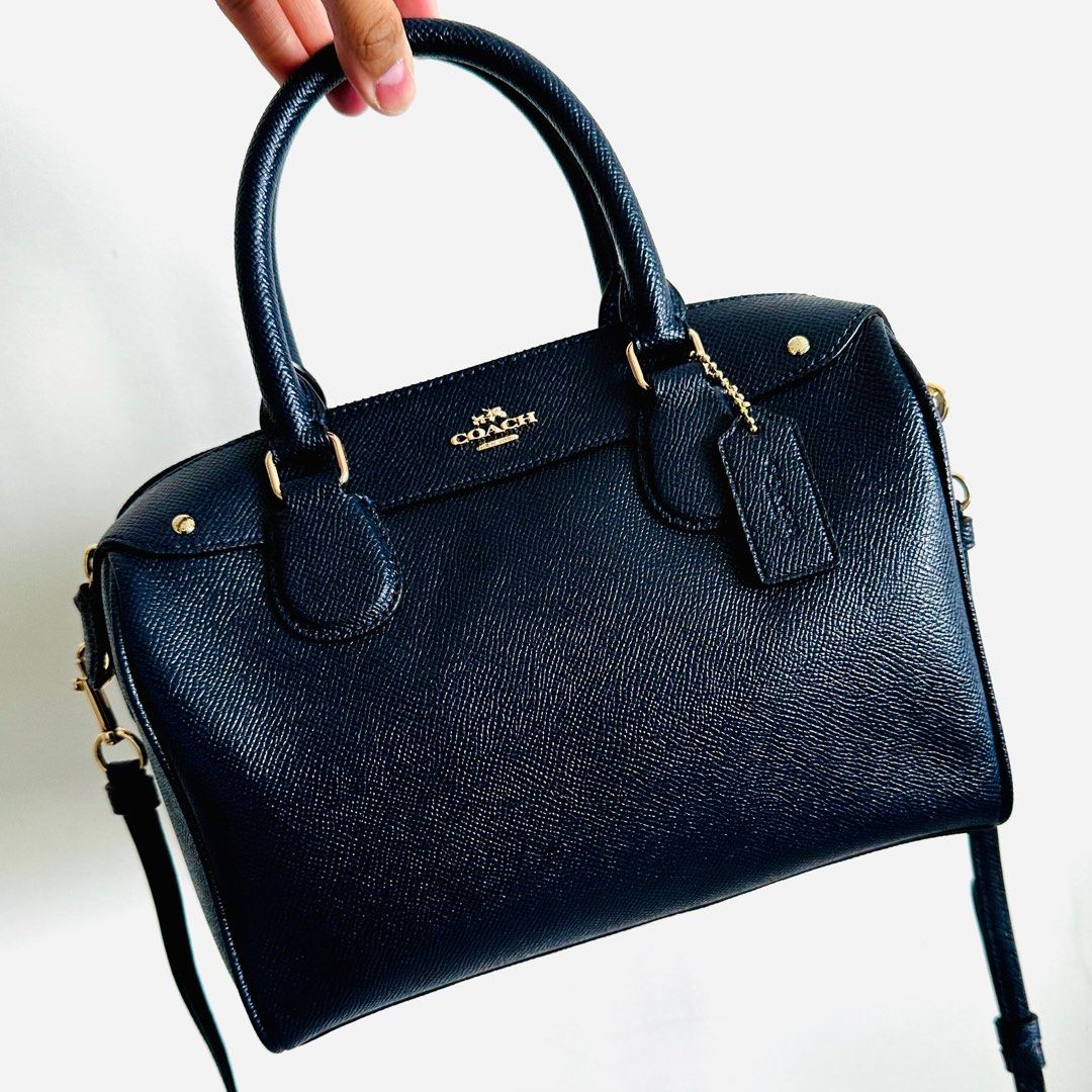 Coach midnight blue bag outlet