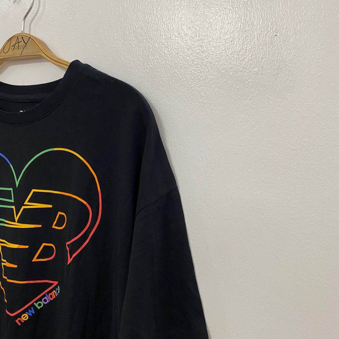 New Balance Pride tee Women s Fashion Tops Shirts on Carousell