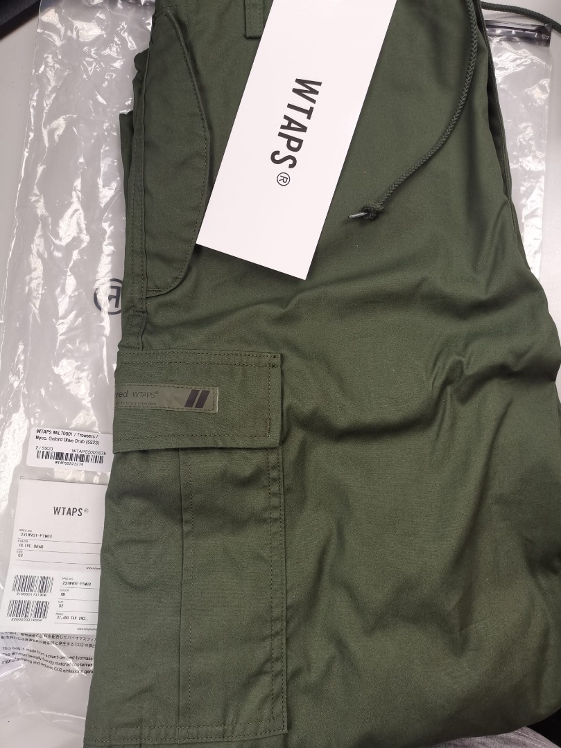 WTAPS MILT0001 / TROUSERS / NYCO. OXFORD- WTAPS MILT0001 / TROUSERS / NYCO. OXFORD-