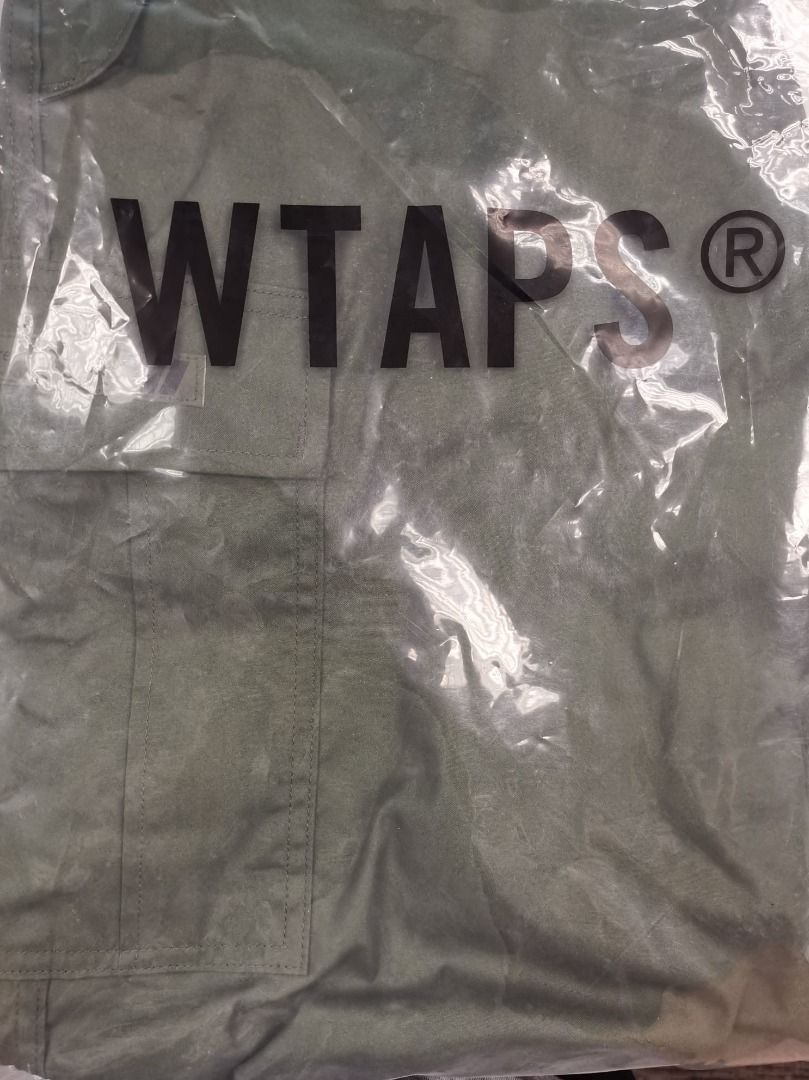 NEW WTAPS SS23 MILT0001 / TROUSERS / NYCO. OXFORD OLIVE SIZE 02 M