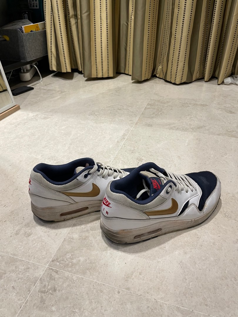 Nike Air Max 1 Essential Olympic 2015 Men s Fashion Footwear