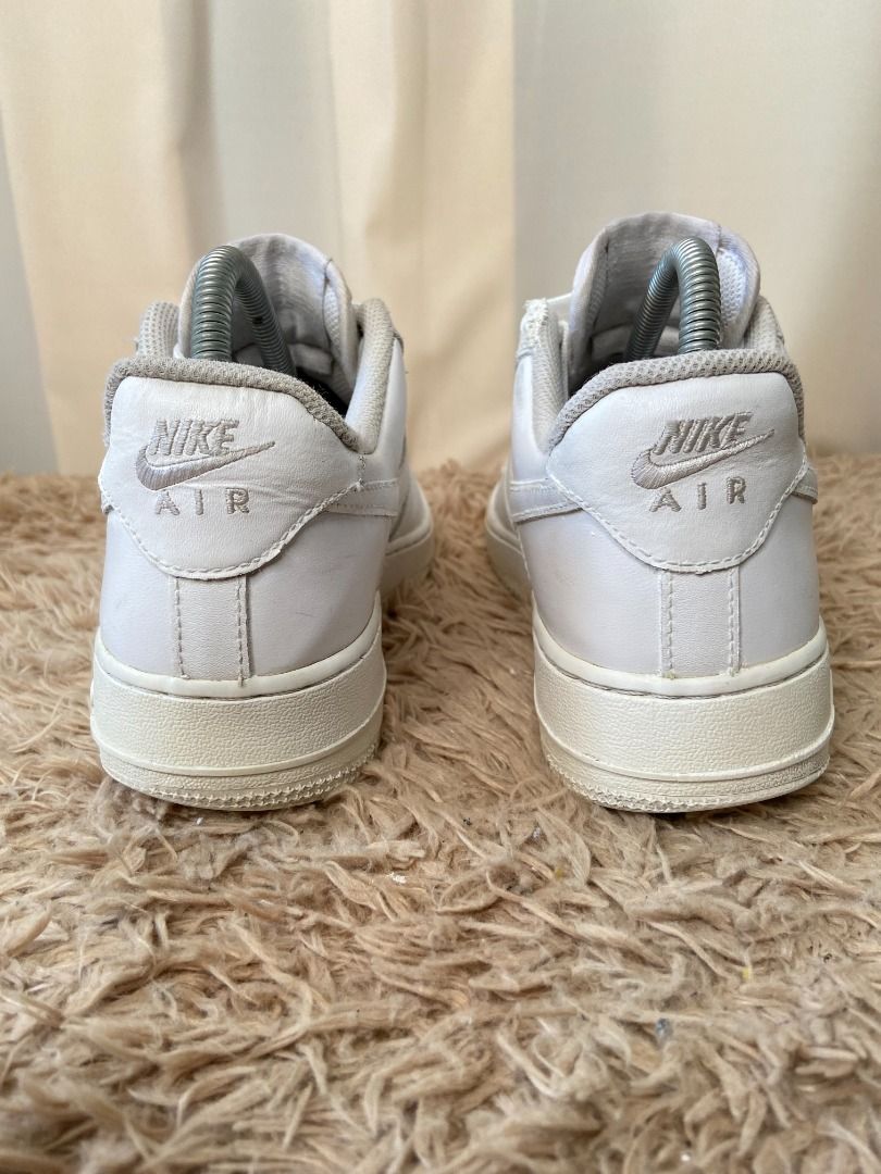 Nike Airforce 1 AF1 Size Triple White 7WMN, Women's Fashion, Footwear ...