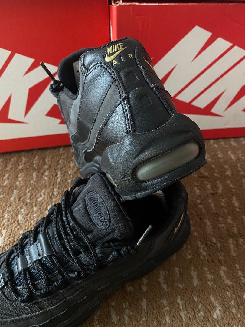Air max 95 premium se black gold hot sale