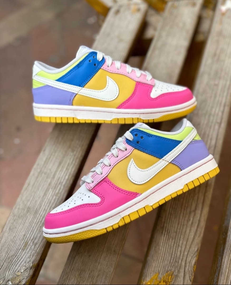 multicolor nike dunk low
