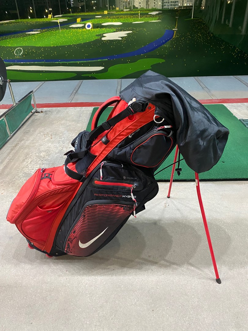 Nike performance hybrid golf stand bag (14 dividers), Sports Equipment