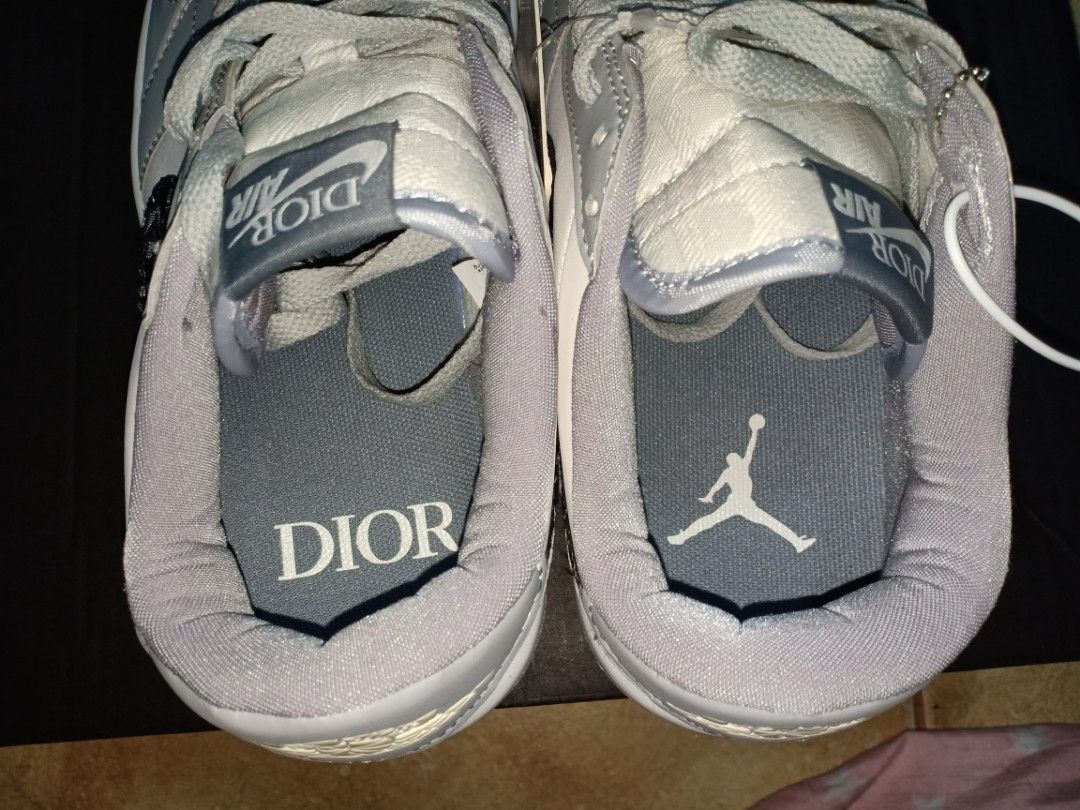 Legitcheck Cách phân biệt Dior Air Jordan 1 Low Real và Fake  Authentic Shoes
