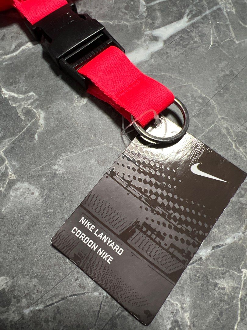 gray nike lanyard