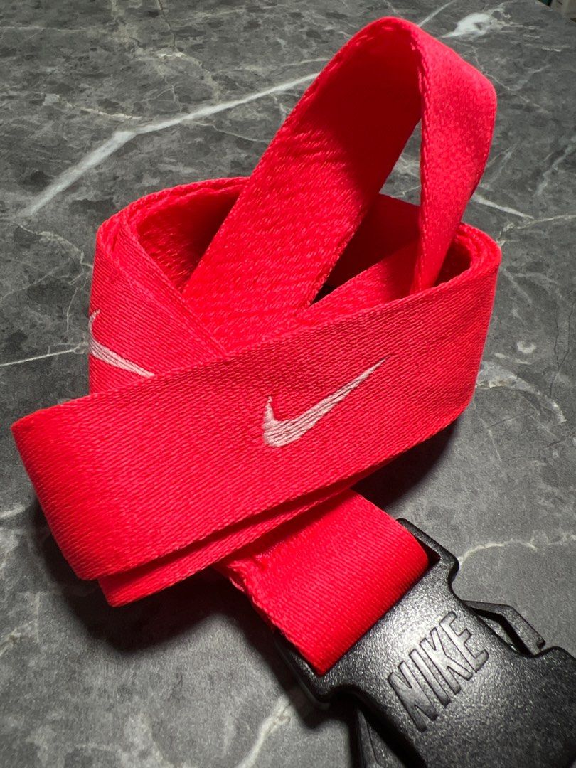 red nike lanyard