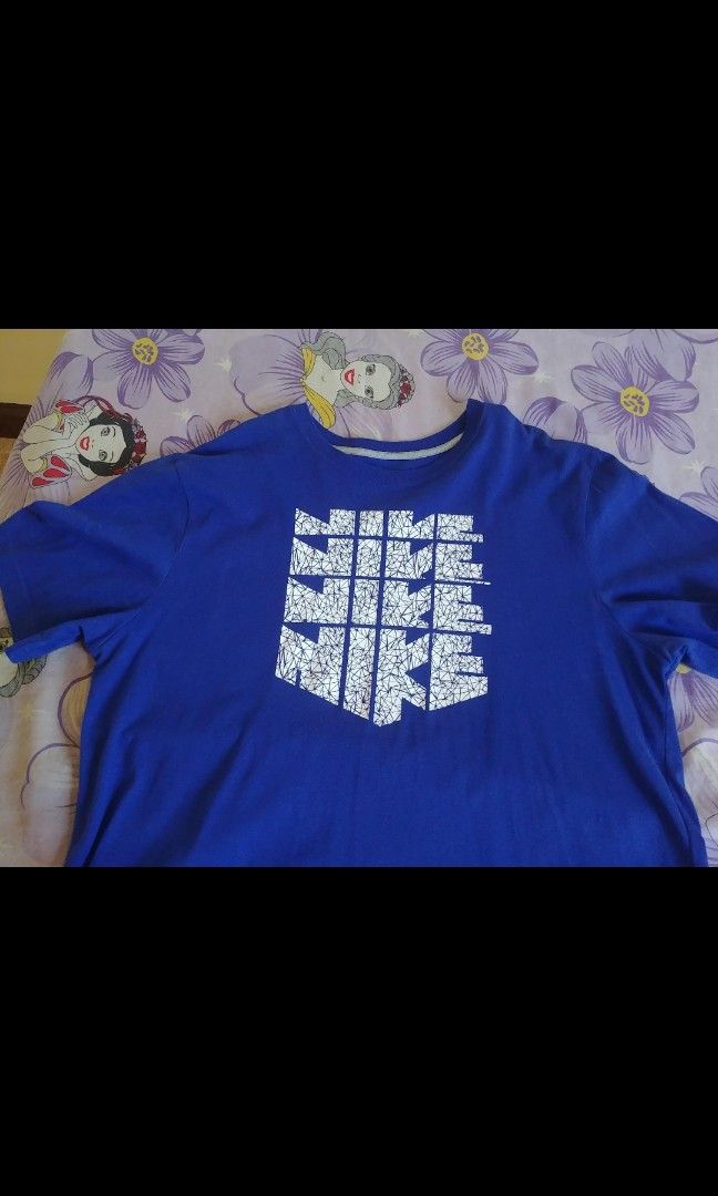 Nike T shirt (Category: Tshirts & Polo Shirts ) located in Pasig City. Submitted by borjong (Listing ID 1240099081, Image 2). Description: Nike T -Shirt Super Bowl Navy Blue XL - 1000 bnew Nike T -Shirt White Print Royal Blue XL- 700 bnew.