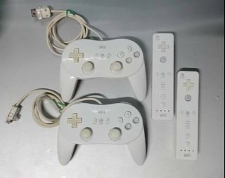 ,Nintendo wii mote+ wii Classic Controller Bundle