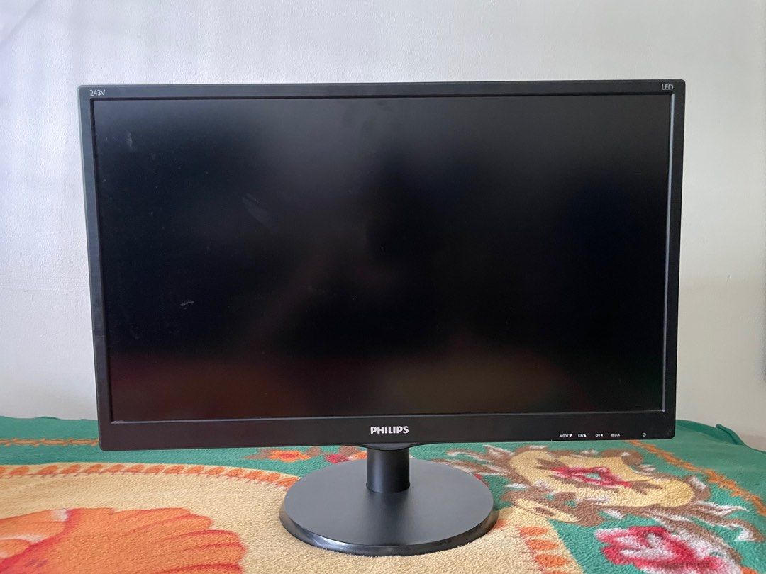 Not working Monitor 24 inch, Computers & Tech, Parts & Accessories