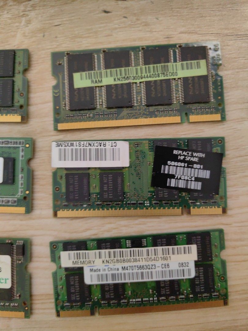 Old laptop ram, Computers & Tech, Parts & Accessories, Computer Parts