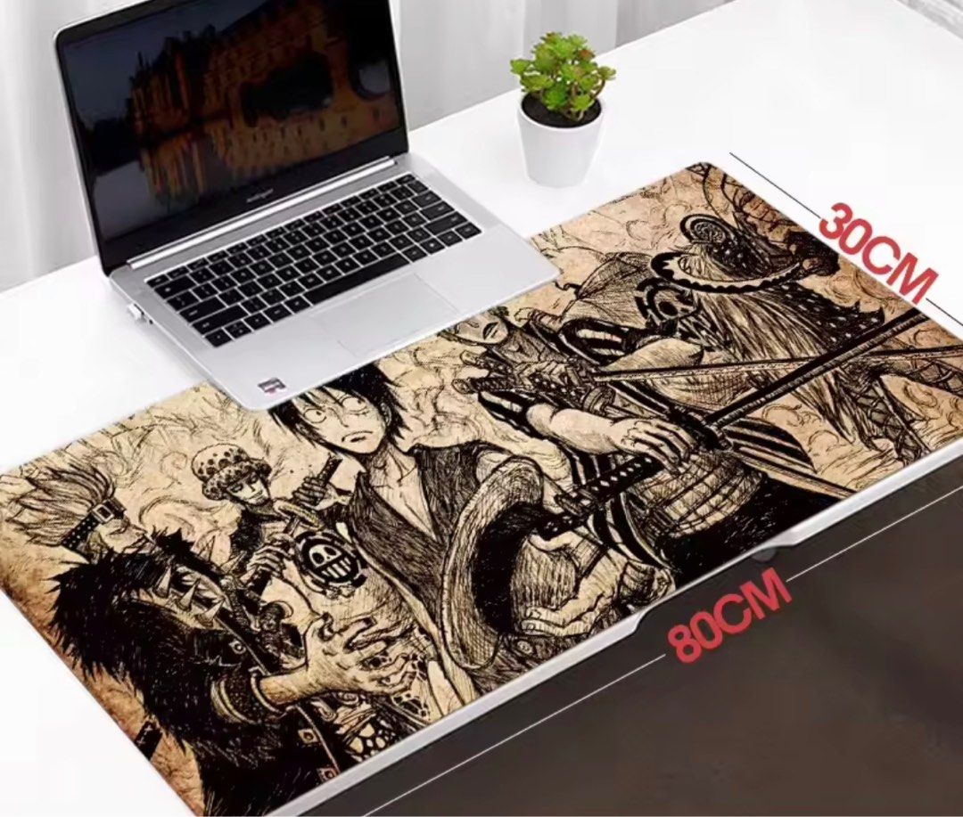 One Piece Anime Gaming Extended Mouse Pad 80x30 (Category: Mouse & Mousepads) located in Makati City. Submitted by _ercmaeee (Listing ID 1240158161, Image 1). Description: Available designs: All designs are 80 x 30 size -World map -One piece (brown) -Planisphere Location: Makati Shipping fee will be shouldered by the buyer.