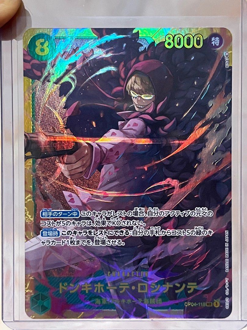 One Piece OP04 SEC Corazon AA Card, Hobbies & Toys, Toys & Games on  Carousell