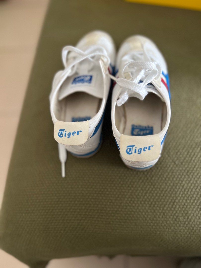 Onitsuka Tiger Blue White Red for Kids C534Y Babies Kids