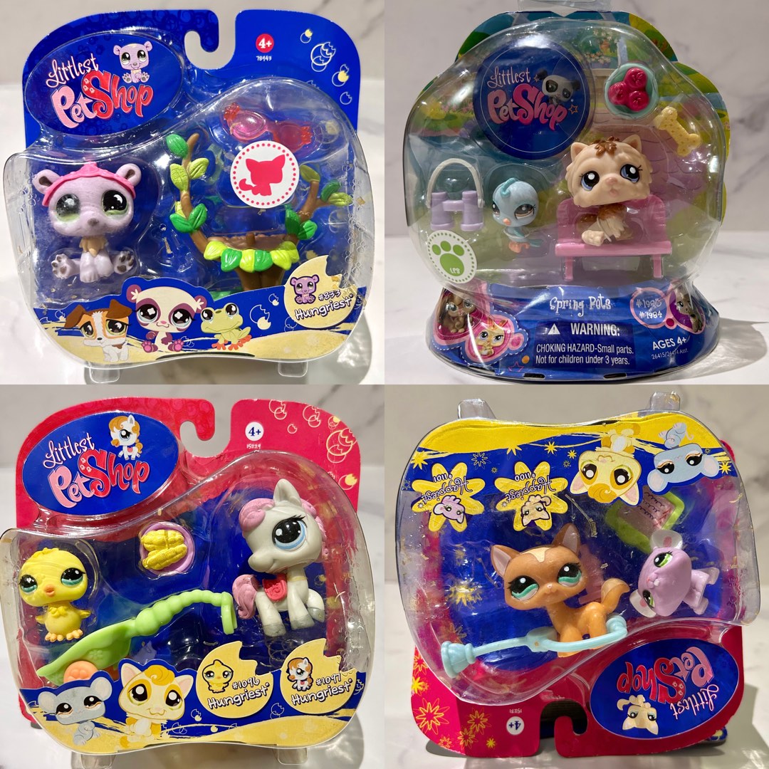 Original 2008 LPS Littlest Pet Shop Toy Sets Hobbies Toys Toys
