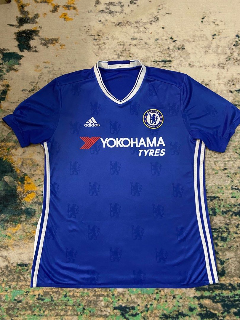 Original Adidas Chelsea F.C 2016 17 Home Shirt Jersey Jersi Kit