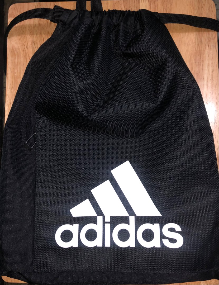 Original Adidas Gym Sack Bag, Men's Fashion, Bags, Backpacks on Carousell