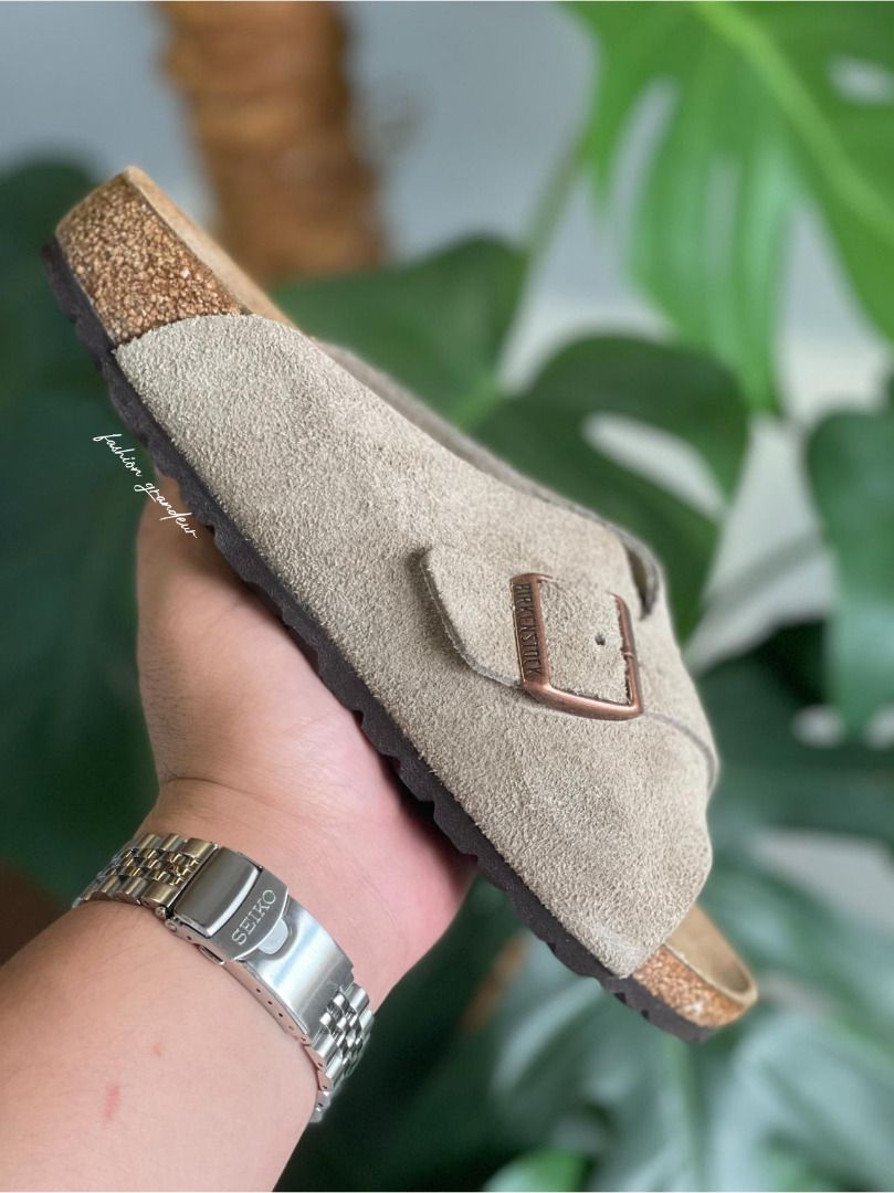 Birkenstock arosa best sale taupe