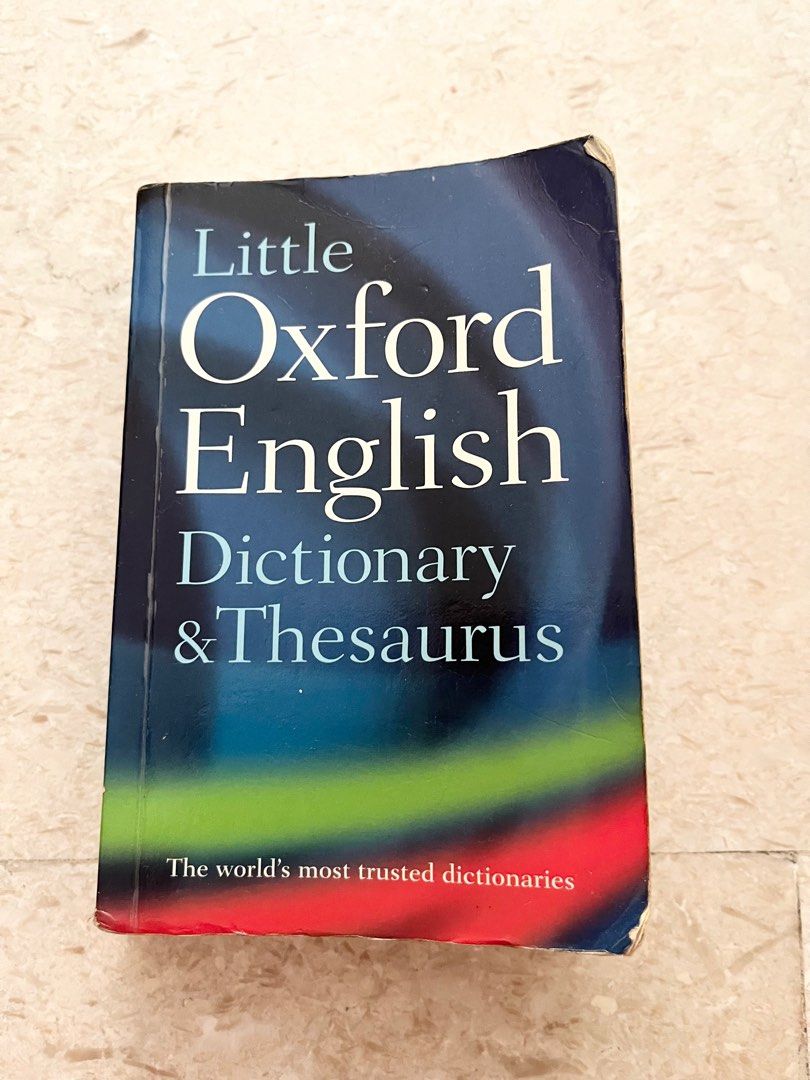 Oxford English Dictionary & Thesaurus, Hobbies & Toys, Books ...