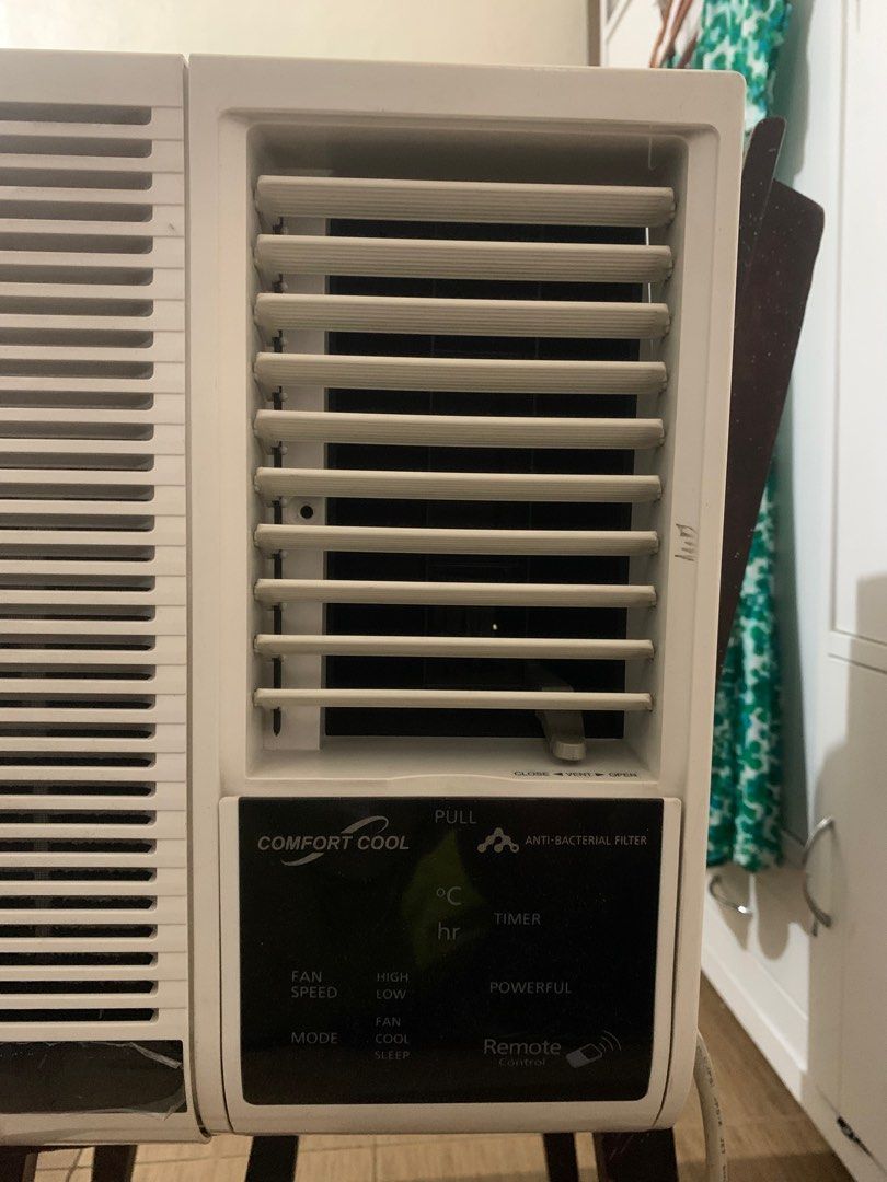 Panasonic 1HP Aircon/Air Conditioner AntiBacterial Filter with Remote, TV & Home Appliances