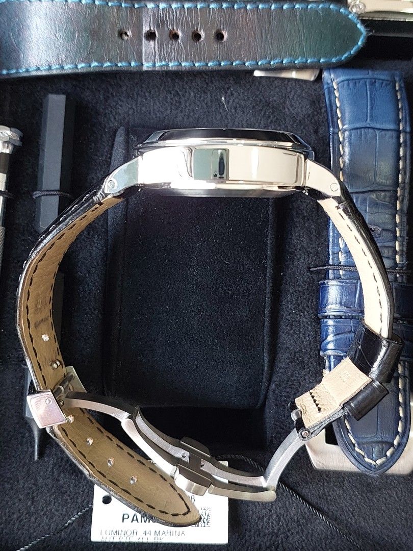 Cinturino In Vera Pelle Per Panerai Luminor Radiomir 18mm 20mm - Foto 11