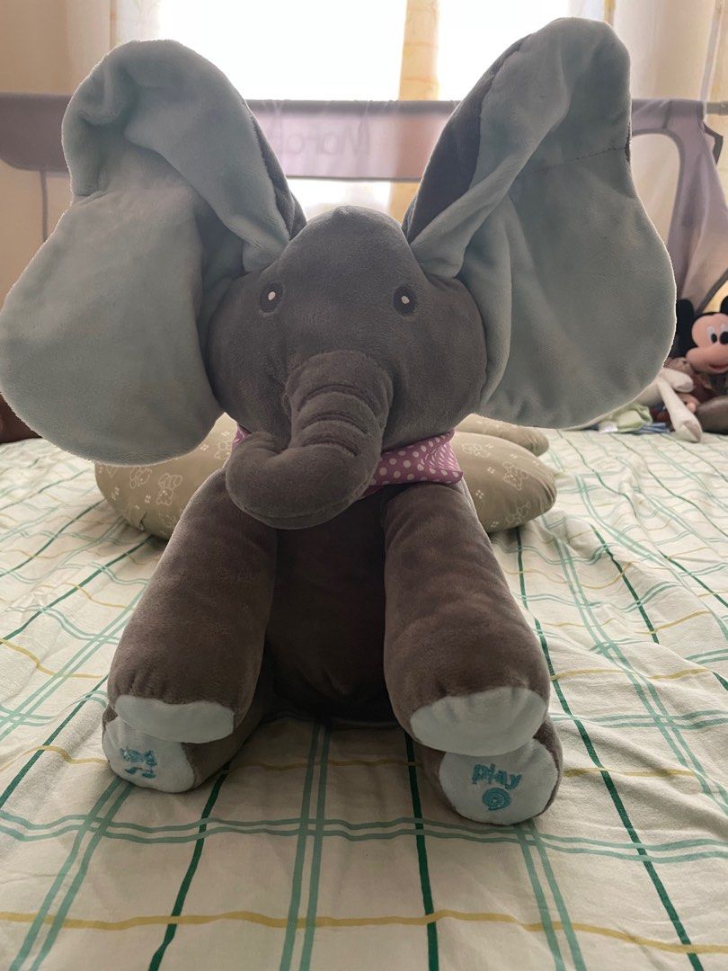 Peek a boo elephant 2024 toy