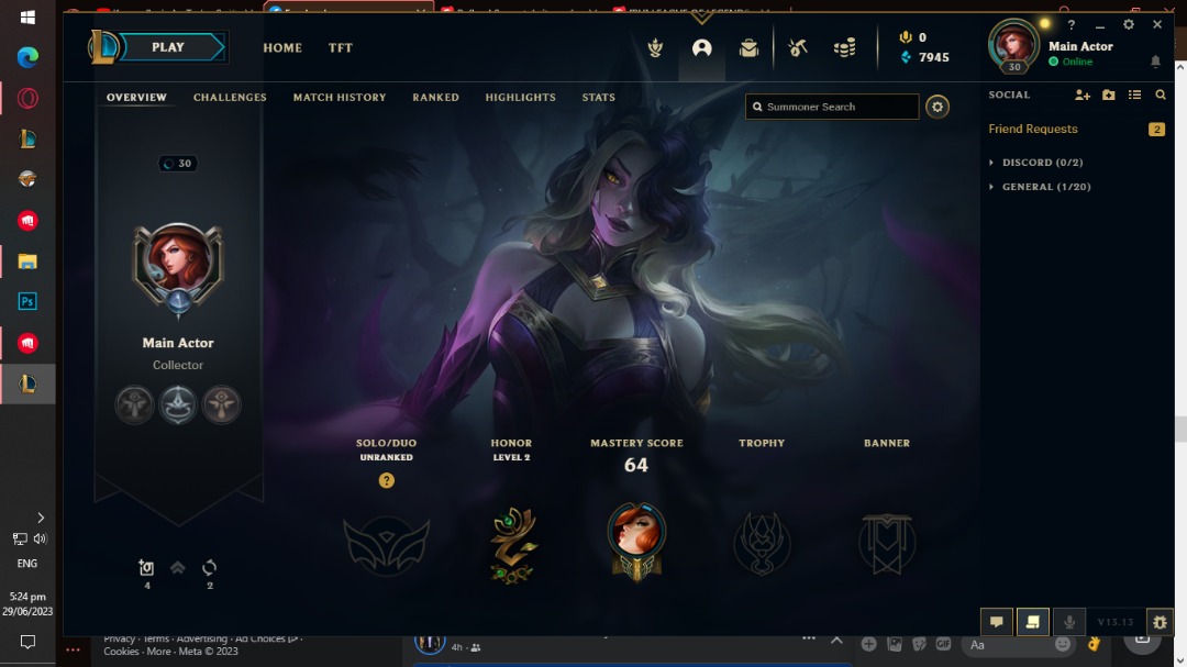 [PH] LEAGUE OF LEGENDS SMURF FRESH ACCOUNT FOR SALE (complete champion ...