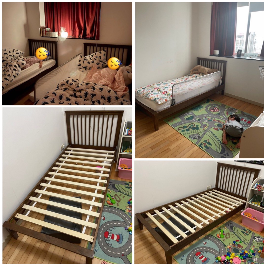 Picket&Rail Single Bed Frame, Furniture & Home Living, Furniture, Bed