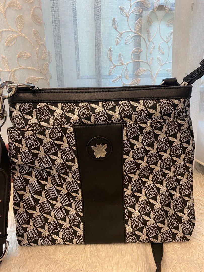 PLAYBOY BUNNY MONOGRAM LADIES SLING BAG Men s Fashion Bags