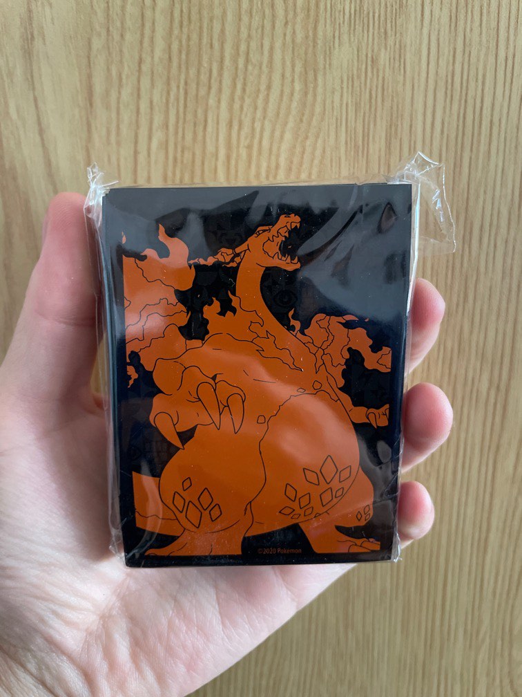 champion's path card sleeves Amazon.com: Pokemon Champions Path Gigantamax Charizard Sleeves 65 ct  Standard Size : Toys & Games main image 1