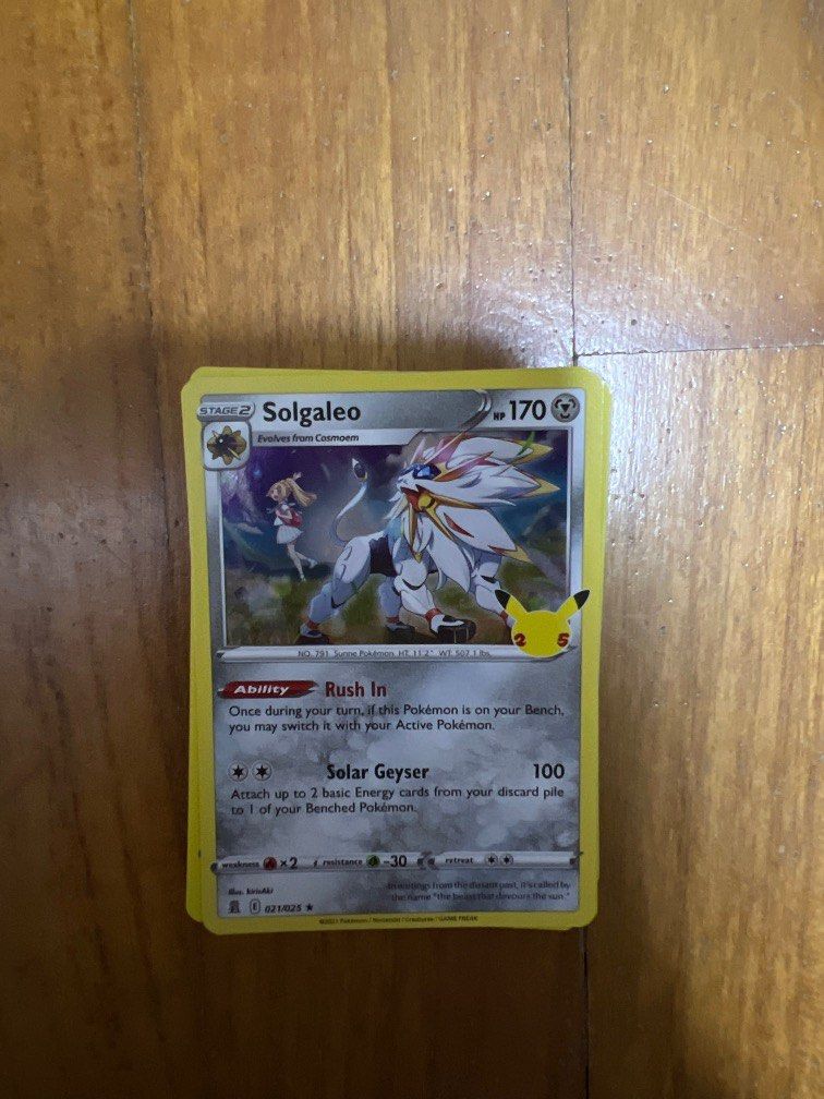 Pokmon foil cards 25th anniversary, Hobbies & Toys, Toys & Games on  Carousell