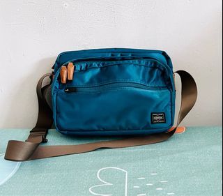 Porter-Yoshida & Co. x Takashi Murakami Nylon Shoulder Bag - Blue