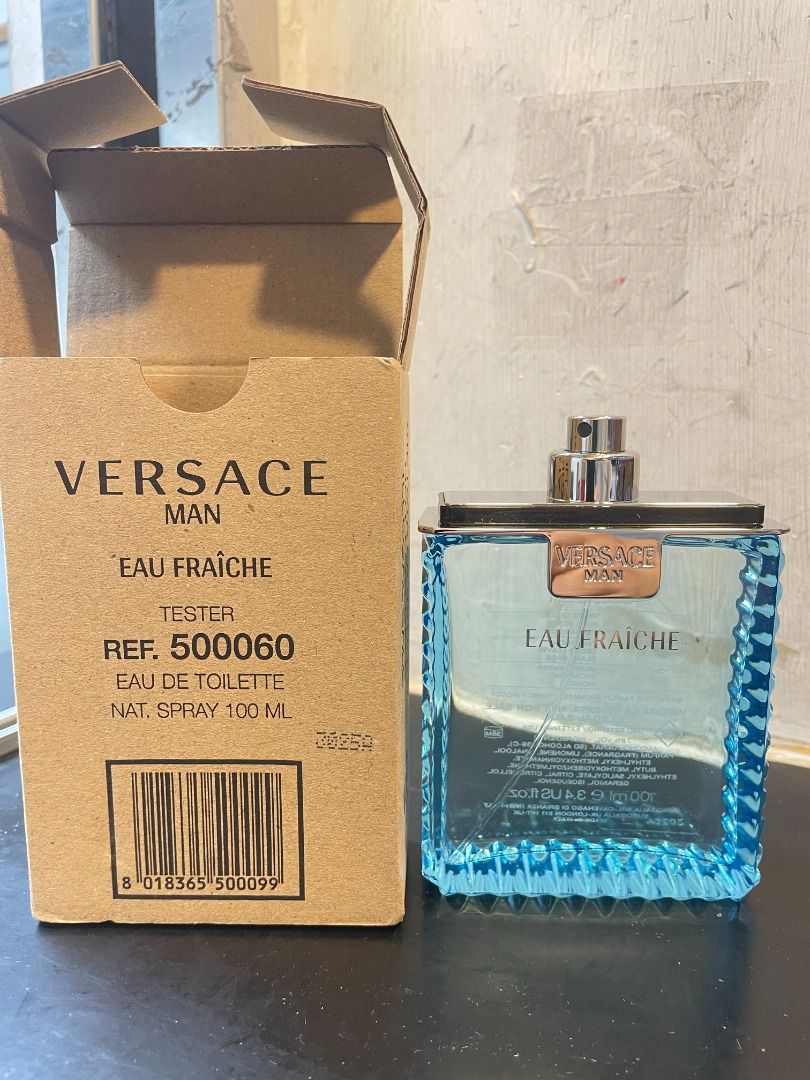 Pre Order VERSACE EAU FRAICHE FOR MEN EDT 30ML 50ML 100ML TESTER 100ML