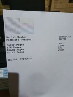 Printer Epson L110 Normal Siap Pakai