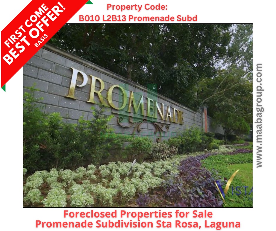 Promenade Subd. Lot for Sale in Sta Rosa, Laguna, Property, For Sale