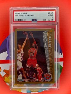 PSA 9 Michael Jordan Fleer Basketball card