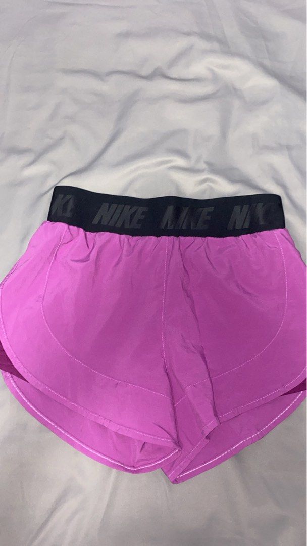 Purple nike workout shorts