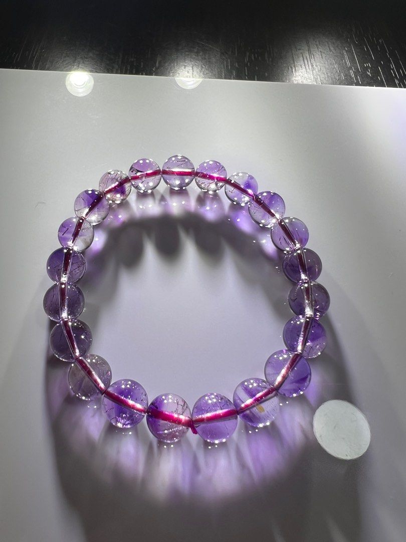 Purple bracelets sales